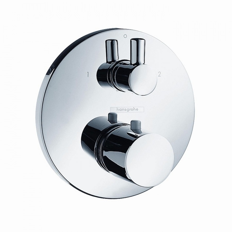 iControl set de finition encatr� avec robinet d'arr�t et inverseur 15955 Hansgrohe