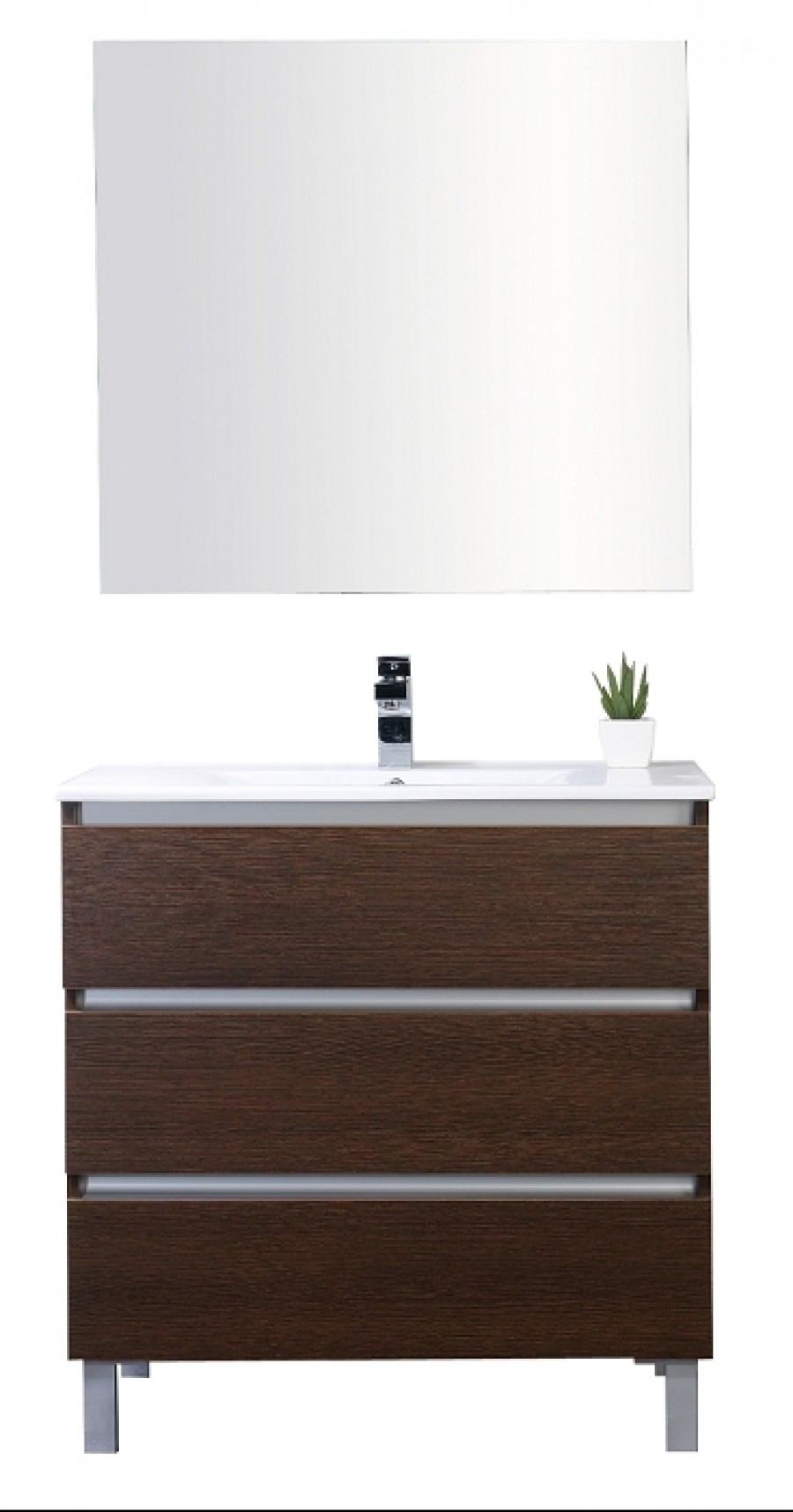 Meuble simple vasque PRAGA 80cm