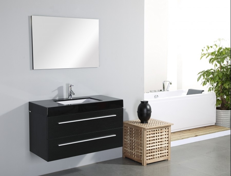 de chez SPASSO Le set comprend : Une vasque en r�sine de synth�se (990 x 47