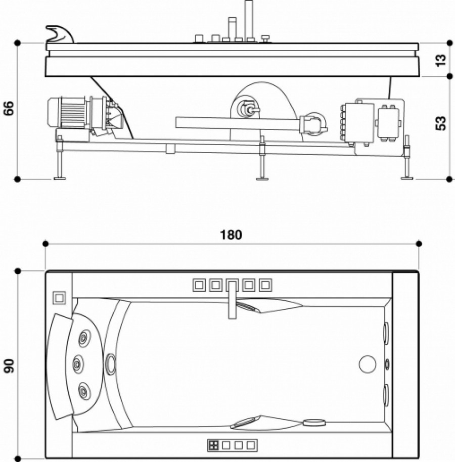 Schema installation jacuzzi