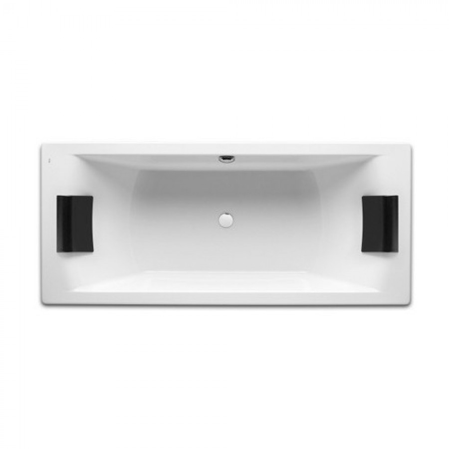 Baignoire nue rectangulaire 180x80 hall biplace rocasanitaire.fr ... Décor Rectangulaire Baignoires
