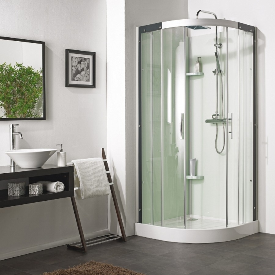 Cabine de douche Flotille 3 90x90 1/4 RondSanitaire.fr | Meuble de ... Cabine de douche Flotille 3 90x90 1/4 RondSanitaire.fr | Meuble de ...