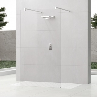 Porte De Douche Sans Cadre Unidoor Plus De DreamLine, 32.5 Po X 72 Po, Nickel Brossé SHDR