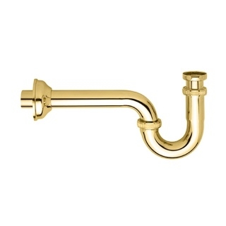 Obtenez Siphon de lavabo doré pour salle de bain ✓ Meilleur prix