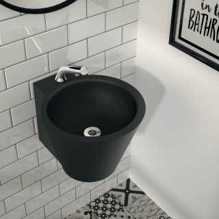 Douchette Pré-lavage DELABIE 433010 – Noir, Cuisine, M1/2, Polypropylène (neuf)
