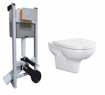 Pack Bâti-support Evo Cuvette sans bride Velvet Plaque Blanche