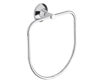Porte-serviettes EDERA PLUS Gedy - Anneau Fixe En Laiton, Design épuré