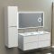 Avis sur : Meuble double vasque 120cm TOOLA Blanc Brillant