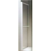 Porte coulissante et pivotante SECURE Blanc Brillant - L106 cm