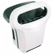 Sèche-mains Exp'air à air pulsé Blanc/Noir