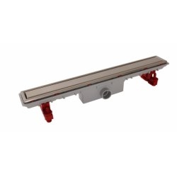 Caniveau de douche à carreler Docia 70 cm