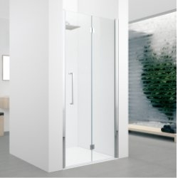 Porte de douche pivotante et pliante Young 1BS