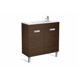 Meuble Simple Vasque Debba Compact 50cm Faible Profondeur Roca