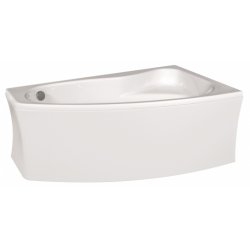 Pack Baignoire SICILIA asymétrique 160x100 angle à droite avec tablier