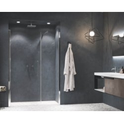 Porte pivotante + fixe en alignement Young 2.0 G+F  Porte pivotante + fixe en alignement Young 2.0 G+F