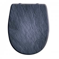 Abattant OLFA Ariane Ardoise Mat déclipsable Abattant OLFA Ariane Ardoise Mat déclipsable