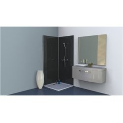 Habillage mural Décofast Classic - pack standard 2P Gris Anthracite H2000 x L900mm Habillage mural Décofast Classic - pack standard 2P Gris Anthracite H2000 x L900mm
