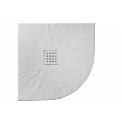Receveur de douche Pizarra 1/4 de Rond Blanc