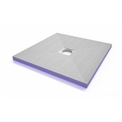 Receveur JACKOBOARD Aqua Centré 90X90 SH*