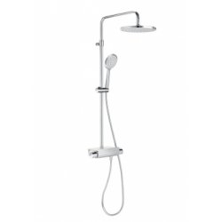 Colonne Douche Thermostatique Deck-T Round - Roca Colonne Douche Thermostatique Deck-T Round - Roca