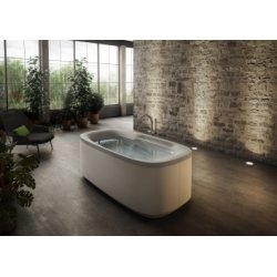 Baignoire îlot MUSE 180x90cm avec Tabliers Baignoire îlot MUSE 180x90cm avec Tabliers