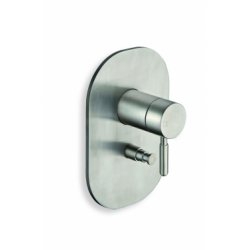 Mitigeur douche mural Inox IX ONDYNA IX68928+CS53500 Mitigeur douche mural Inox IX ONDYNA IX68928+CS53500
