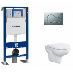 Pack WC Geberit UP320 + Cuvette sans bride Velvet + plaque Sigma CHR mat