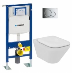 Pack Geberit UP320 + Cuvette AquaBlade TONIC II + plaque Sigma