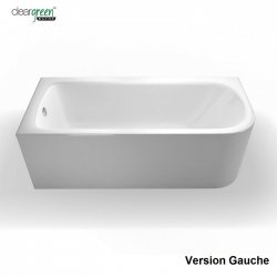 Baignoire d'angle VIRIDE Cleargreen 170 cm - Version Gauche Baignoire d'angle VIRIDE Cleargreen 170 cm - Version Gauche