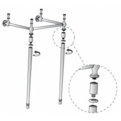 Kit de réhausse pour console BURLINGTON Kit de réhausse pour console BURLINGTON