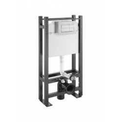 Bâti-support N-Fix autoportant + Plaque blanche - ROCA