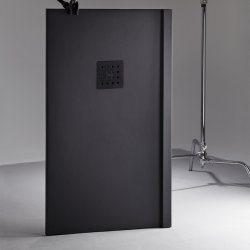 Receveur de douche 100x120 Liso Enmarcado Frontal Graphite Receveur de douche 100x120 Liso Enmarcado Frontal Graphite