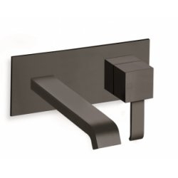 Mitigeur lavabo mural BLACKMAT Quadri - Saillie 180 mm Mitigeur lavabo mural BLACKMAT Quadri - Saillie 180 mm