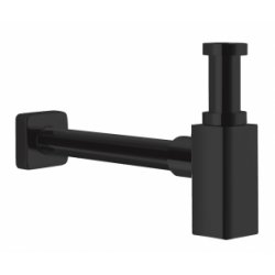 Siphon de lavabo laiton carré BLACKMAT Quadri - ONDYNA Siphon de lavabo laiton carré BLACKMAT Quadri - ONDYNA