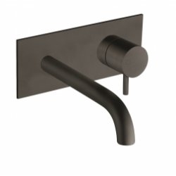 Mitigeur lavabo mural BLACKMAT Triverde - Saillie 180 mm Mitigeur lavabo mural BLACKMAT Triverde - Saillie 180 mm