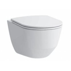 Cuvette suspendue Rimless LAUFEN PRO avec abattant Slim frein de chute