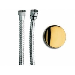 Flexible laiton double agrafage 150 cm Doré - DA21552 Flexible laiton double agrafage 150 cm Doré - DA21552