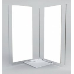 Habillage mural Décofast Classic - pack standard 2P Blanc H2000 x L900mm