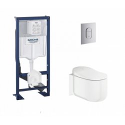 Wc Suspendu Avec Reservoir Apparent Wc Au Sol Cuvette Suspendue Sanitaire Coin Toilettes