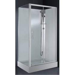 Cabine de douche CARAT 120x80 cm Thermostatique - Version Droite