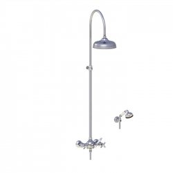 Colonne de douche Julia Nickel brillant - HORUS Colonne de douche Julia Nickel brillant - HORUS