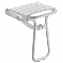 Siège de douche escamotable Blanc*