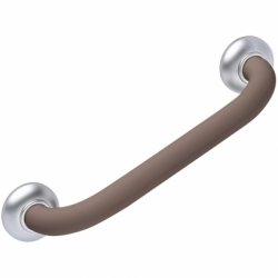 Barre d'appui droite SOFT adaptée PMR et Séniors - 300mm - Taupe Barre d'appui droite SOFT adaptée PMR et Séniors - 300mm - Taupe