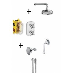 Pack encastré thermostatique CHAMBORD rétro - XCH8520 Pack encastré thermostatique CHAMBORD rétro - XCH8520