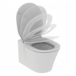 Cuvette suspendue sans bride CONNECT AIR AquaBlade + Abattant frein de chute Cuvette suspendue sans bride CONNECT AIR AquaBlade + Abattant frein de chute