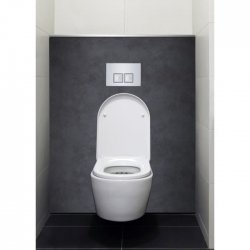 Habillage décoratif Bâti WC DECOFAST Cosy Béton Ciré Habillage décoratif Bâti WC DECOFAST Cosy Béton Ciré