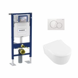 Pack WC Geberit UP320 + Cuvette Avento Villeroy & Boch + Plaque Sigma Pack WC Geberit UP320 + Cuvette Avento Villeroy & Boch + Plaque Sigma