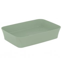 Vasque rectangulaire à poser IPALYSS Sauge - 55x38 cm Vasque rectangulaire à poser IPALYSS Sauge - 55x38 cm