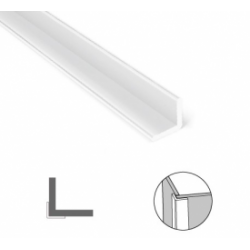 Profilé d'angle sortant pour panneau mural DECOFAST - Brossé Mat - H1200mm Profilé d'angle sortant pour panneau mural DECOFAST - Brossé Mat - H1200mm