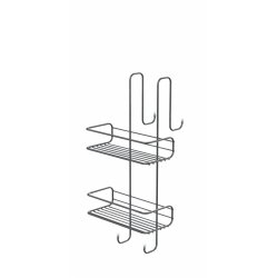 Porte-objets filaire TITO pour paroi de douche - Chromé Porte-objets filaire TITO pour paroi de douche - Chromé